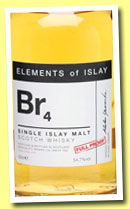 Br4 (54.7%, Specialty Drinks, Elements of Islay, 2012)